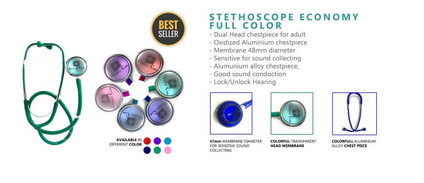 Stethoscope General Care Economy Full Colour